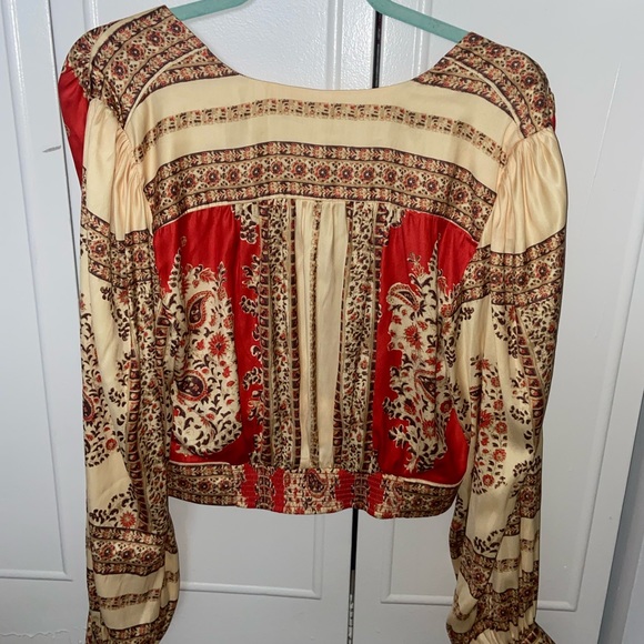 Free people long sleeve blouse - Picture 3 of 3